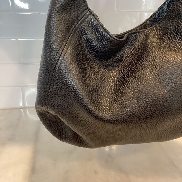 Michael Kors Fulton Pebbled Leather Slouchy Shoulder Bag EUC - Picture 7 of 15